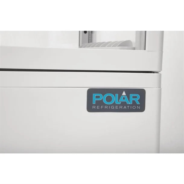 Polar C-Series Energy Efficient Display Fridge White - 68Ltr