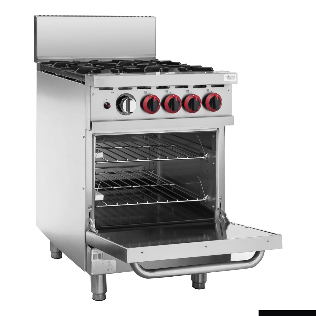 GBS4T Gasmax 4 Burner With Oven Flame Failure