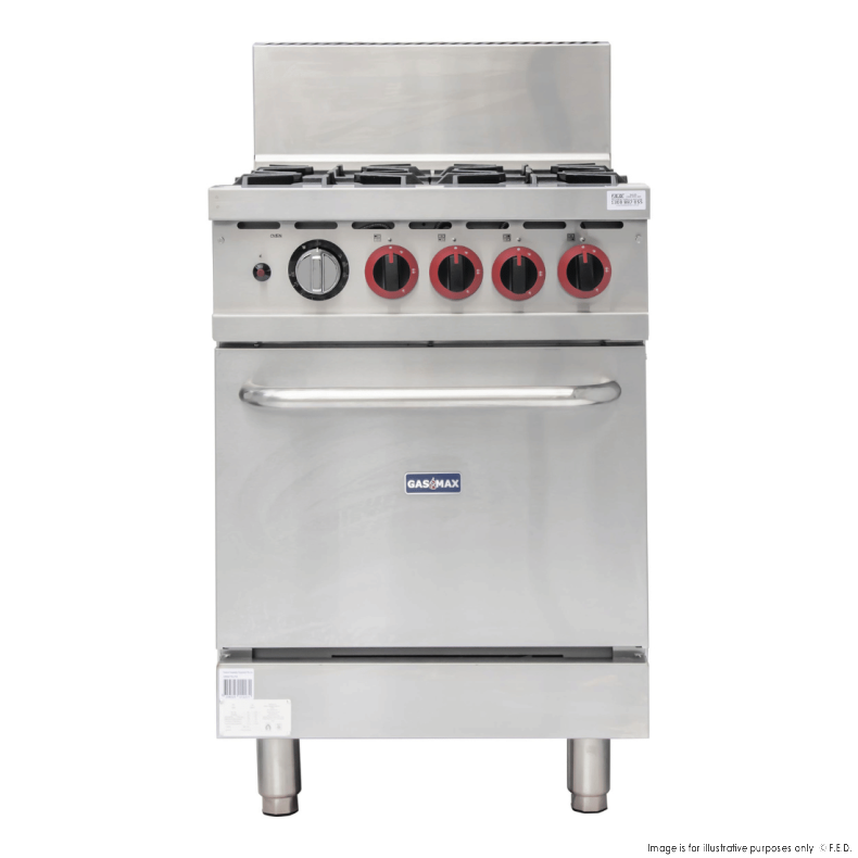 Gasmax 4 Burner With Oven Flame Failure-LPG