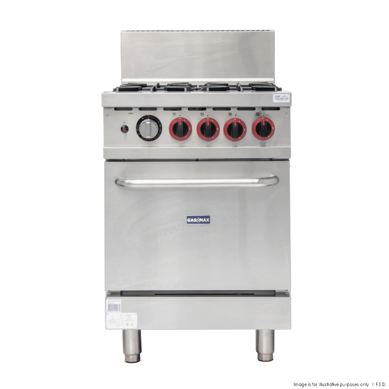 GBS4T Gasmax 4 Burner With Oven Flame Failure