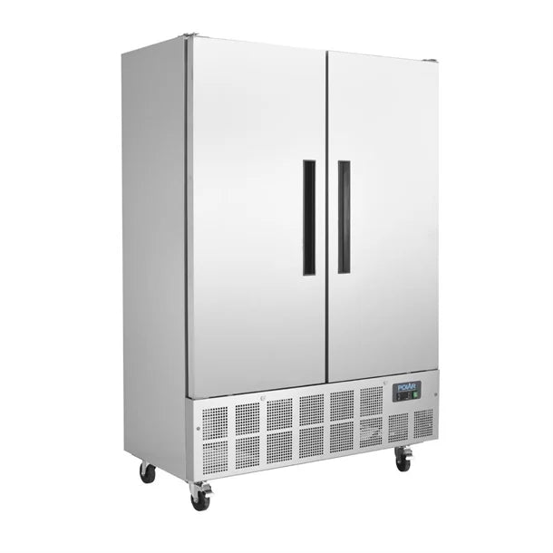Polar G-Series Double Door Slimline Fridge - 960Ltr