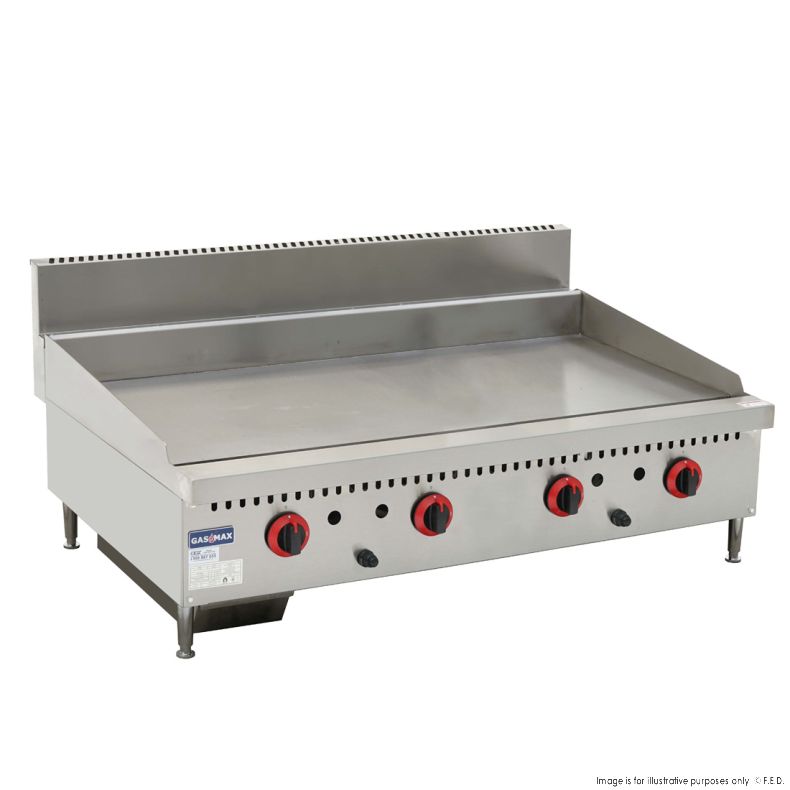 Gas Griddle 1200x824x546mm LPG-120mj/h