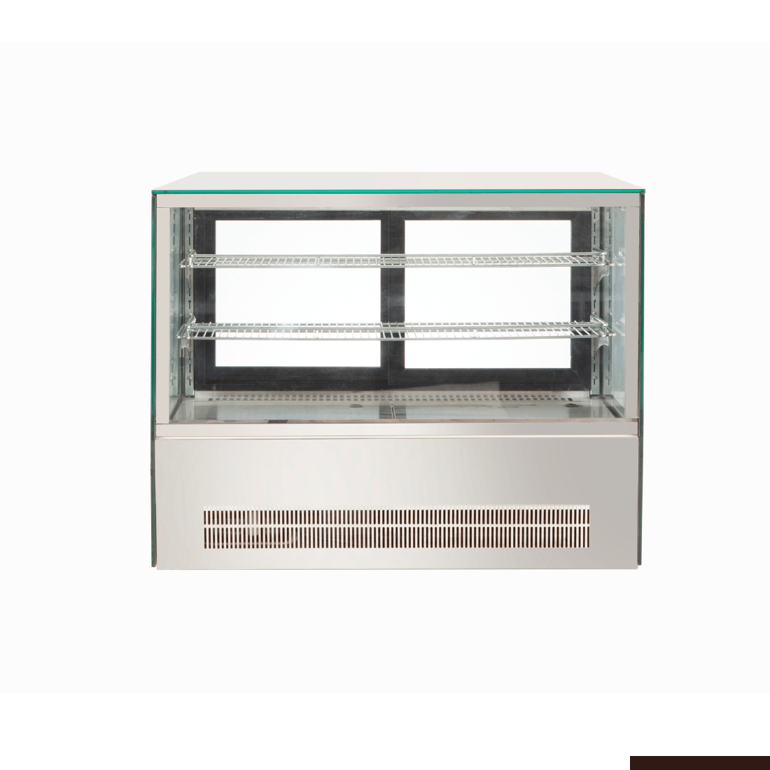 Bonvue Counter top square glass cold food display - GN-900RT