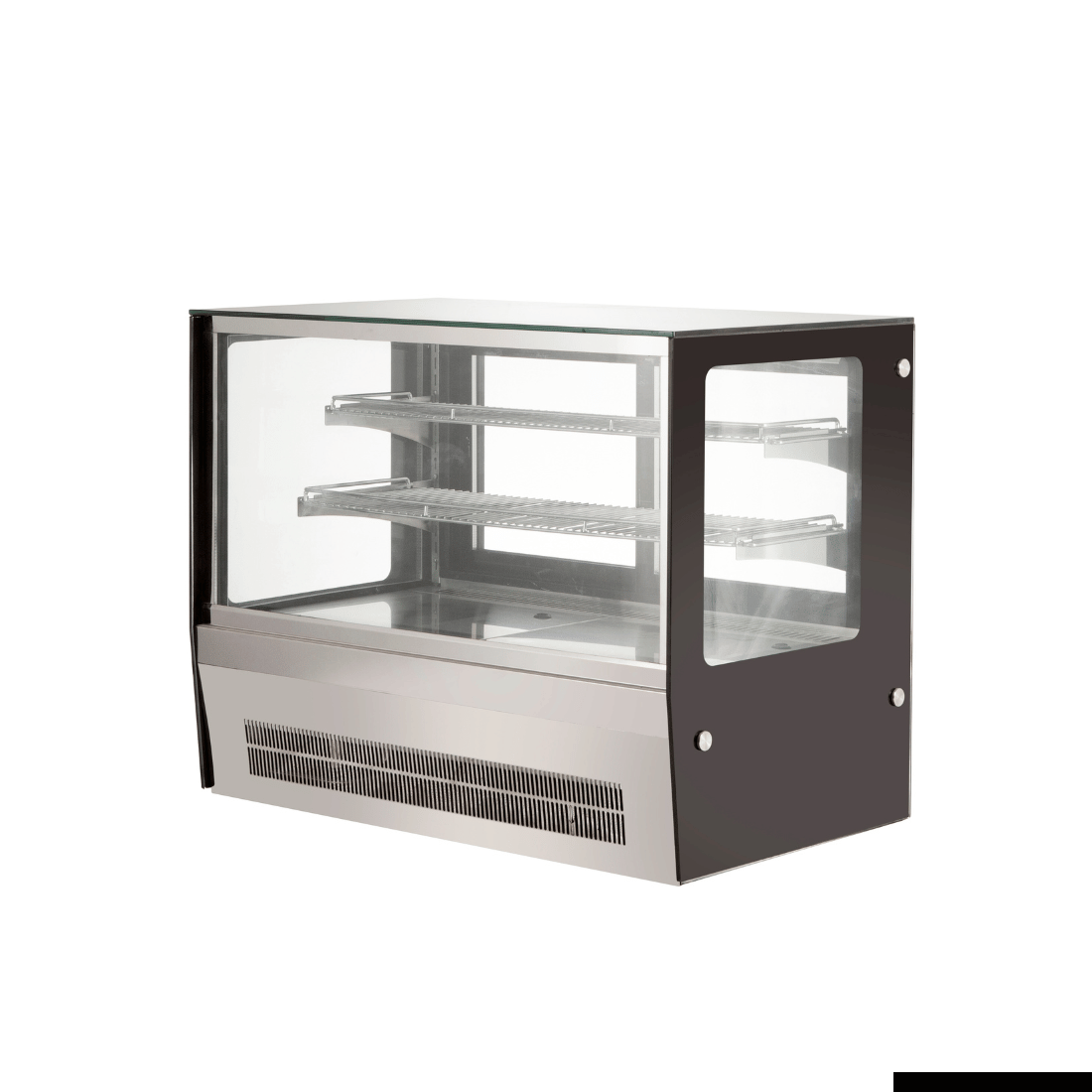 Bonvue Counter top square glass cold food display - GN-900RT