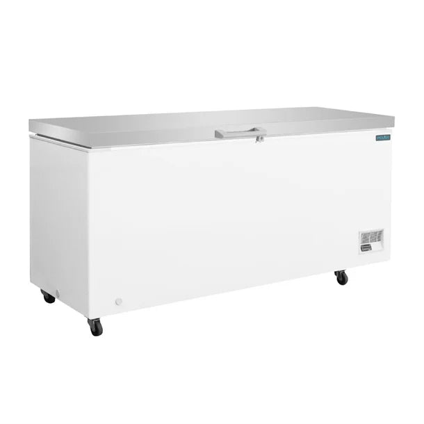 Polar G-Series Chest Freezer with Stainless Steel Lid - 587Ltr
