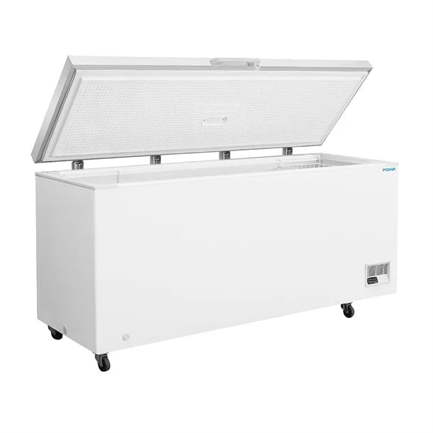 Polar G-Series Chest Freezer with Stainless Steel Lid - 587Ltr