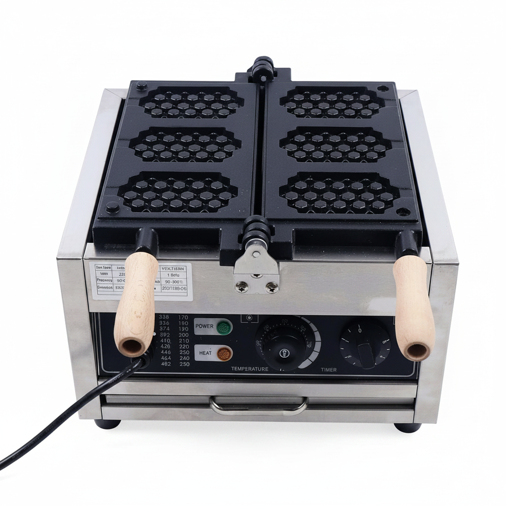 3 Rhomboid Ice Cream Waffle Maker 380*380*260mm