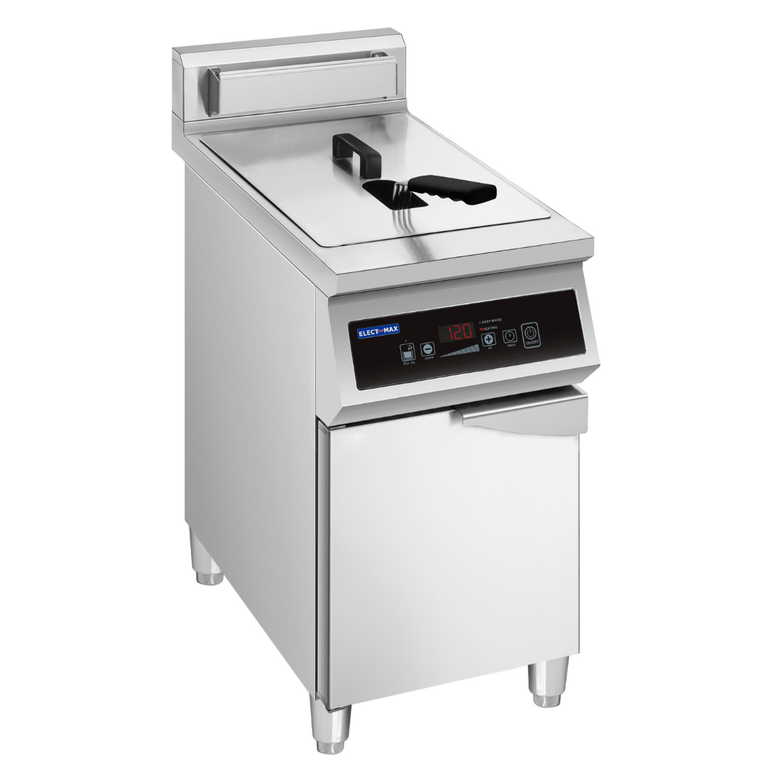 ElectMax 900 Series Induction Single Fryer with Splashback - IFS10-30L