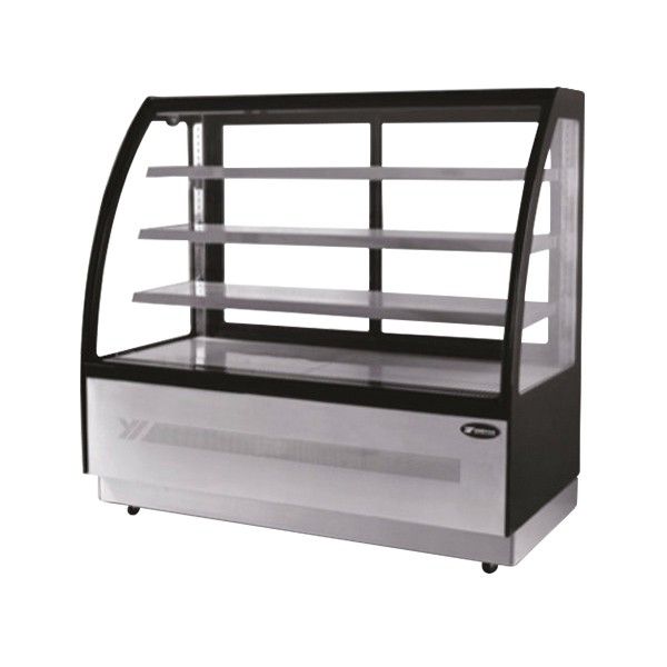 Upright round cake showcase 900 mm fridge DF097D