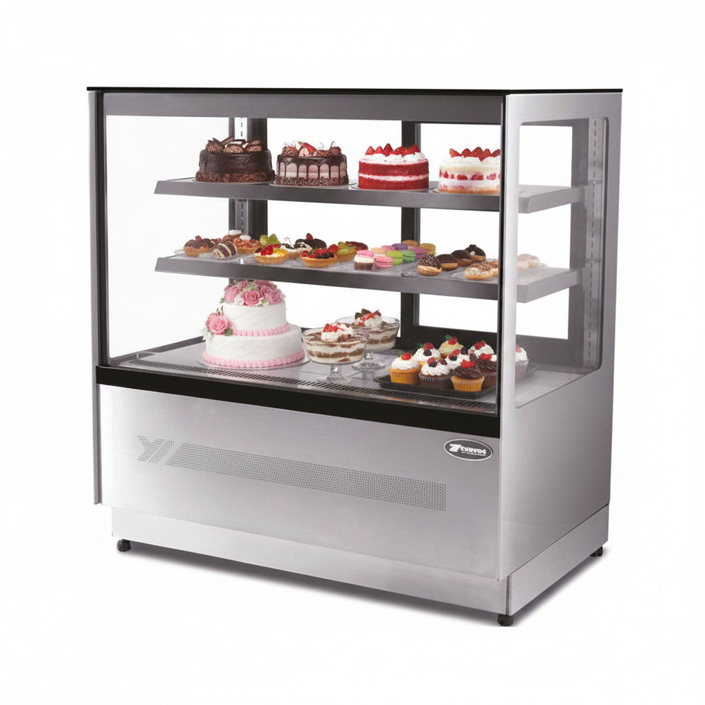 UPRIGHT SQUARE CAKE SHOWCASE 900 MM FRIDGE DF097F