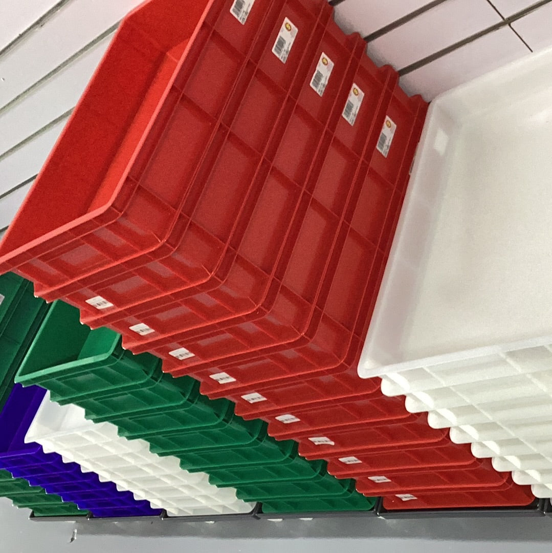 Pizza Tray 60x40x10cm white/ Dough Container