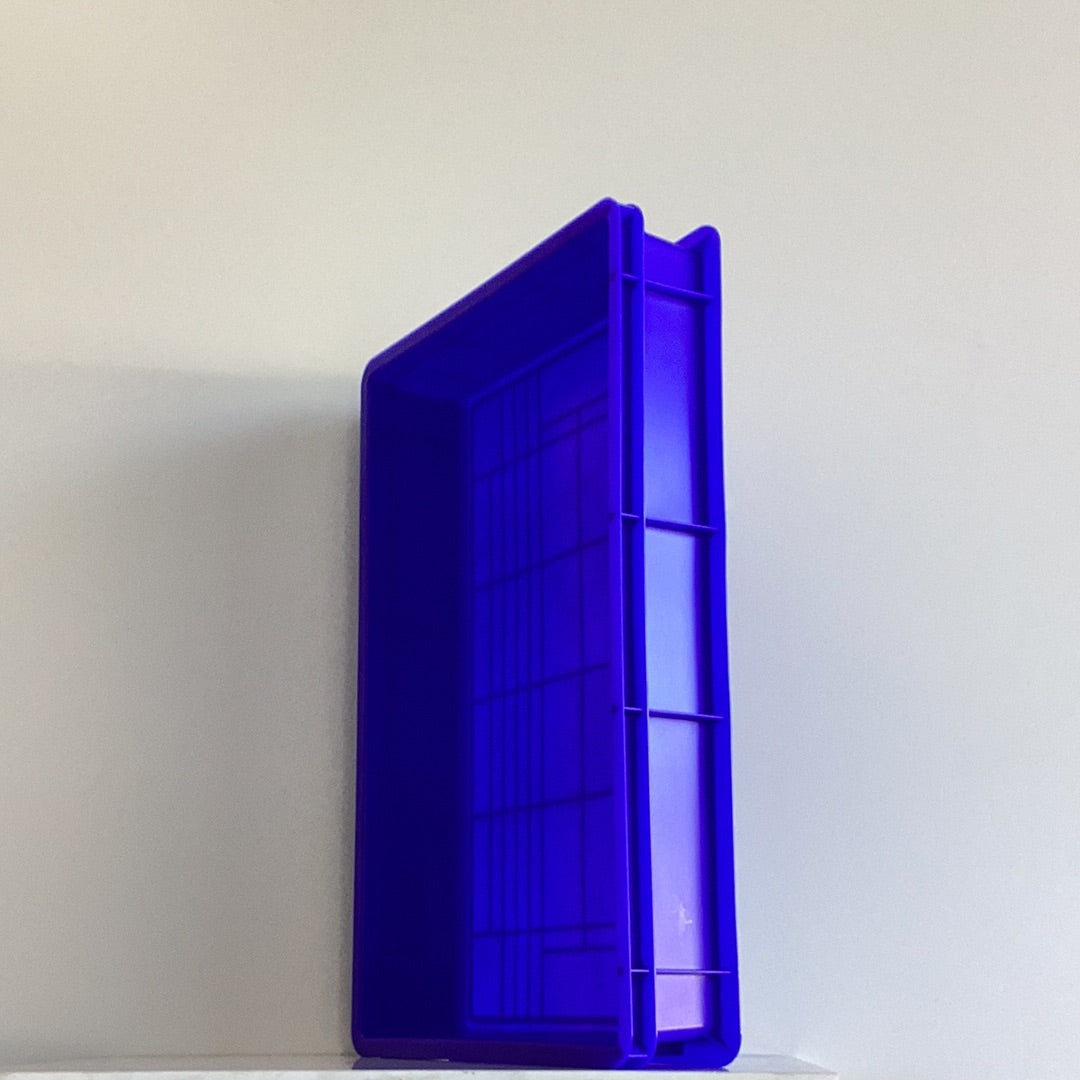 Pizza Tray 60x40x10cm Blue/ Dough Container