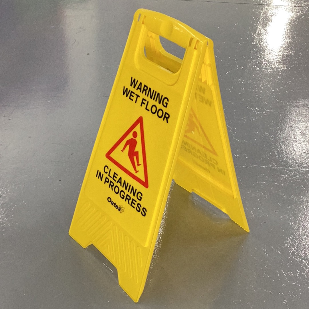 A-Frame Caution Sign - Cleaning in Progress
