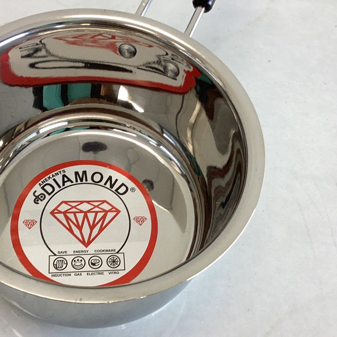 SAUCE PAN SIZE 13 with black handle