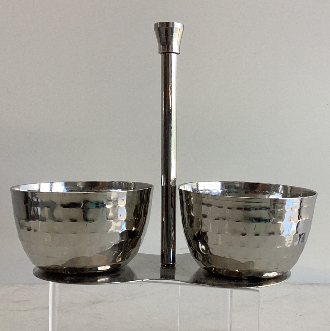 SS Dip/Sauce Holder 2 Section