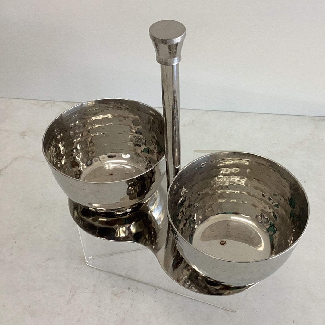 SS Dip/Sauce Holder 2 Section