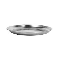 Stainless steel Tray Round/ Plate 36cm 1pc