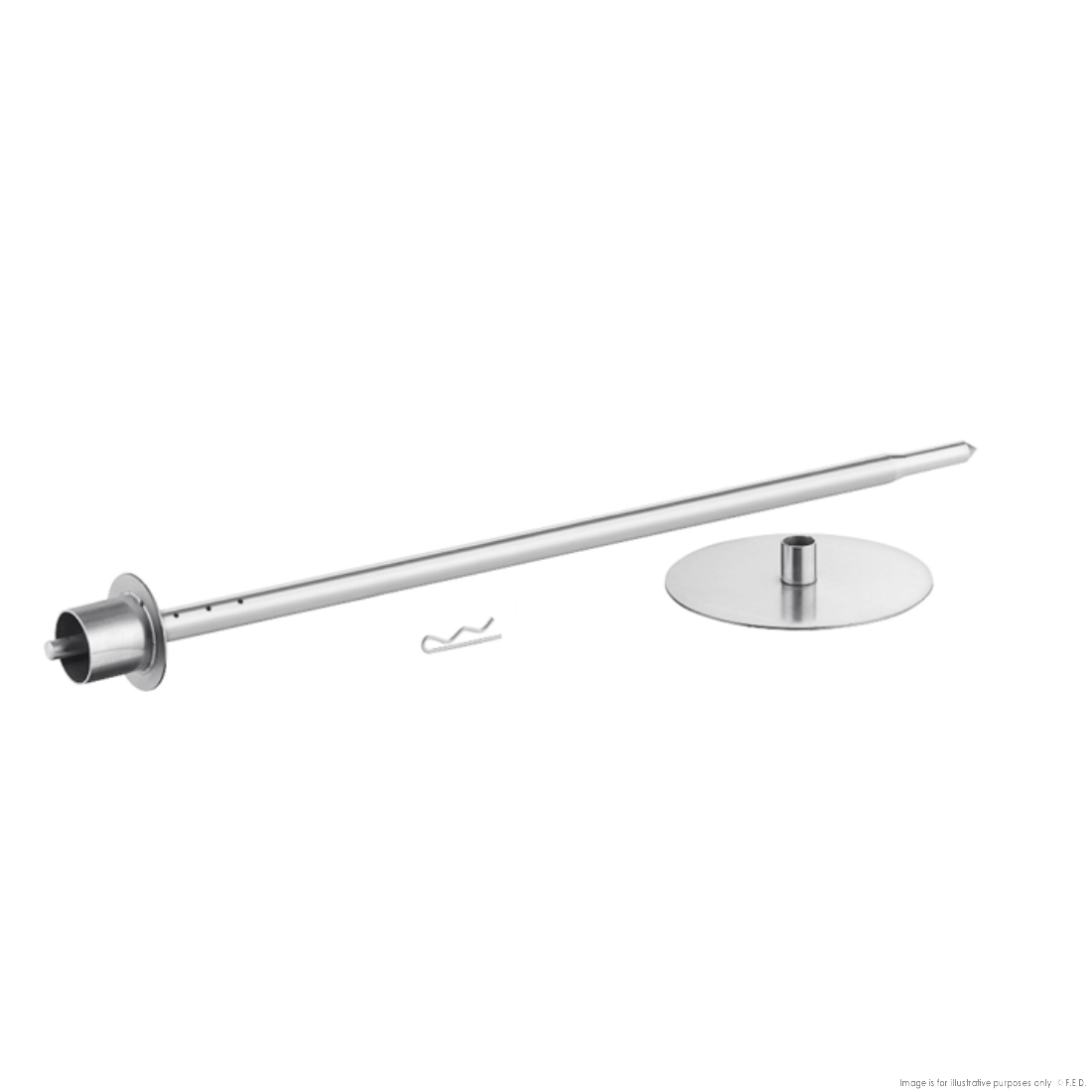 GasMax Meat Rod Assembly for KB-5 Kebab Machine KB-5-MS