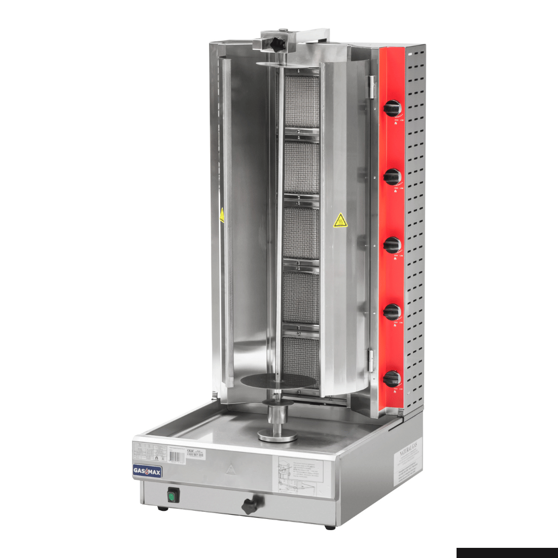Gasmax Semi-automatic 5 Burner LPG Kebab Machine - KB-5LPG