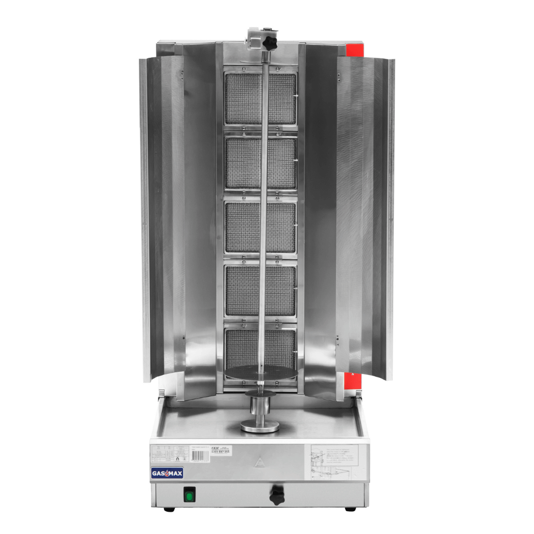 Gasmax Semi-automatic 5 Burner NG Kebab Machine - KB-5