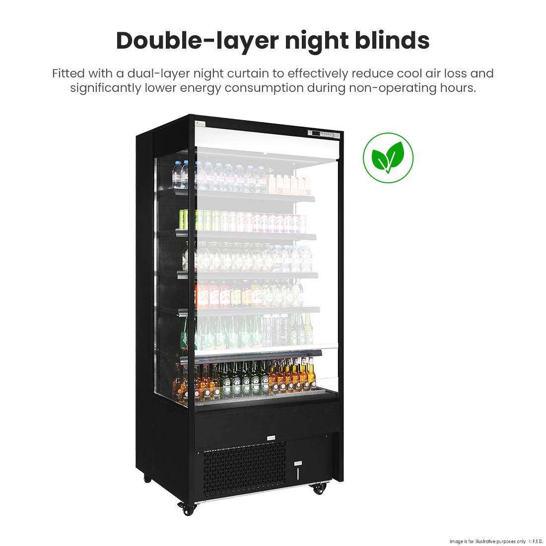 Thermaster Supermarket Open Beverage Display - OC-915B