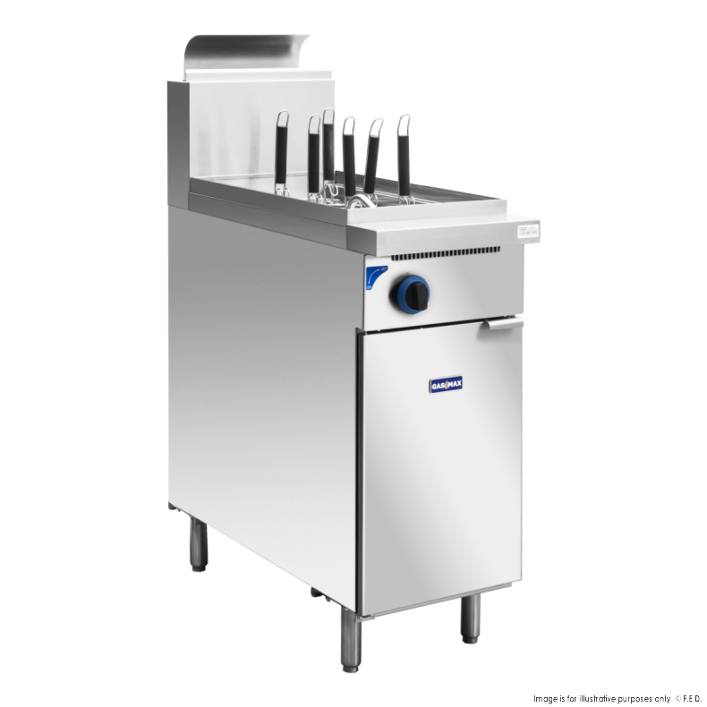 Gas pasta cooker NG 150MJ 401x860x1293