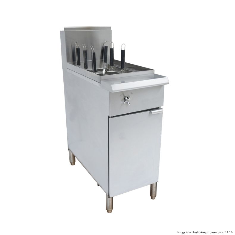 Gas pasta cooker LPG 150MJ 401x860x1293