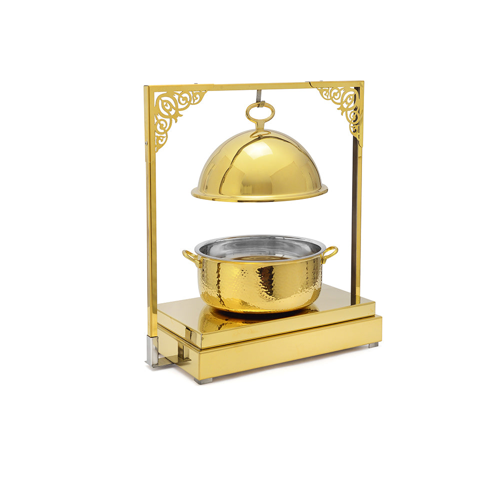 Stainless Steel Round 5Ltrs  Chafing Dish Hanging Frame Type