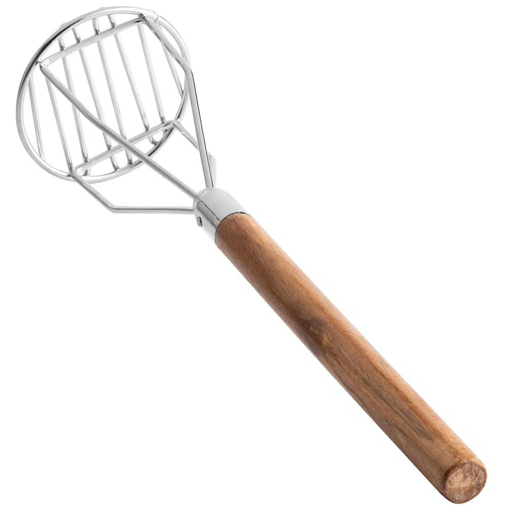 Potato Masher WOOD HANDLE 450mm L