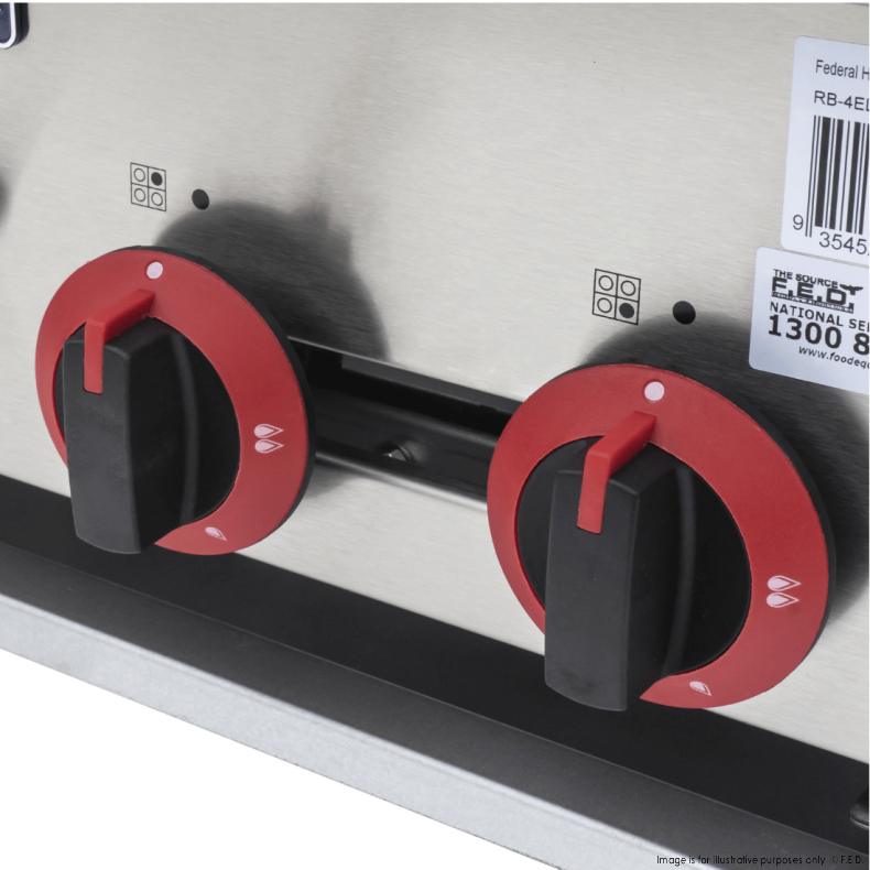 Gasmax Gas 4 Burner Cook Top RB-4E Natural