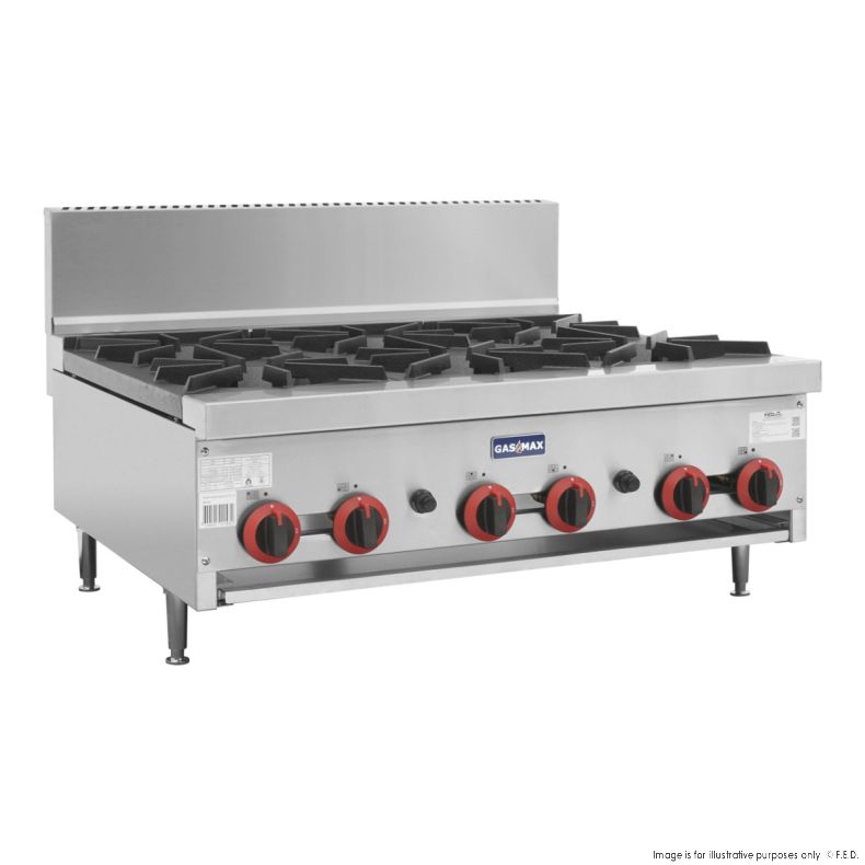 Gasmax Gas 6 Burner Cook Top RB-6ELPG