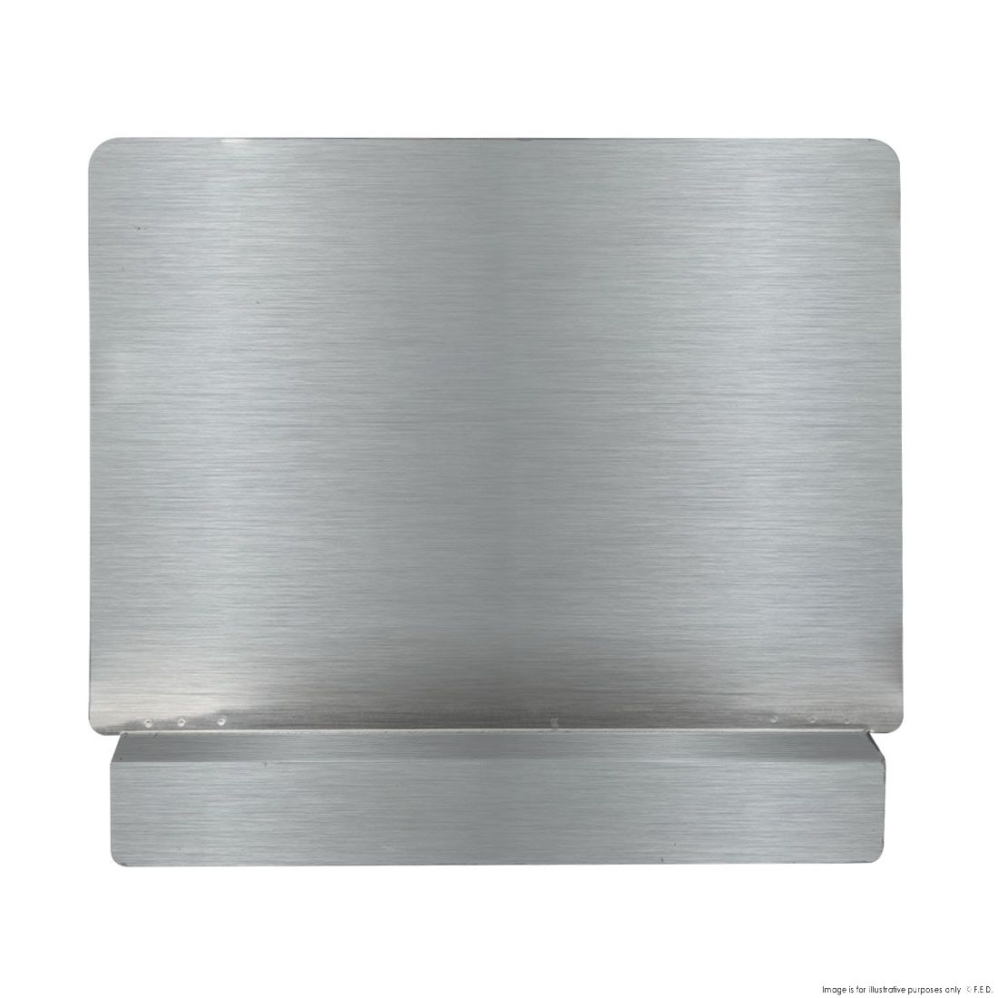 Deep Fryer Side Splash Guard - USG-1 - 520 x 465mm