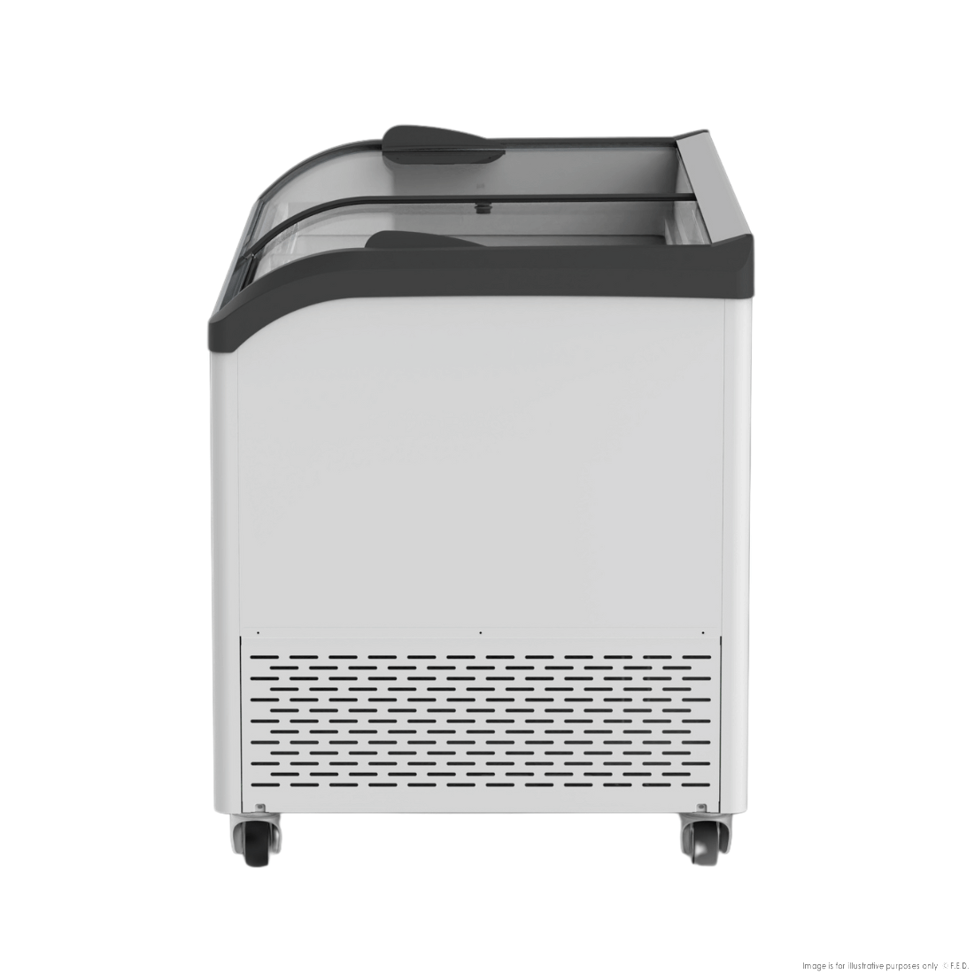 Thermaster Heavy Duty Supermarket Glass Sliding Lid Freezers 506L - SD-506K