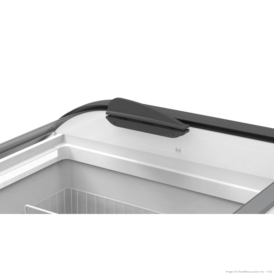 Thermaster Heavy Duty Supermarket Glass Sliding Lid Freezers 506L - SD-506K