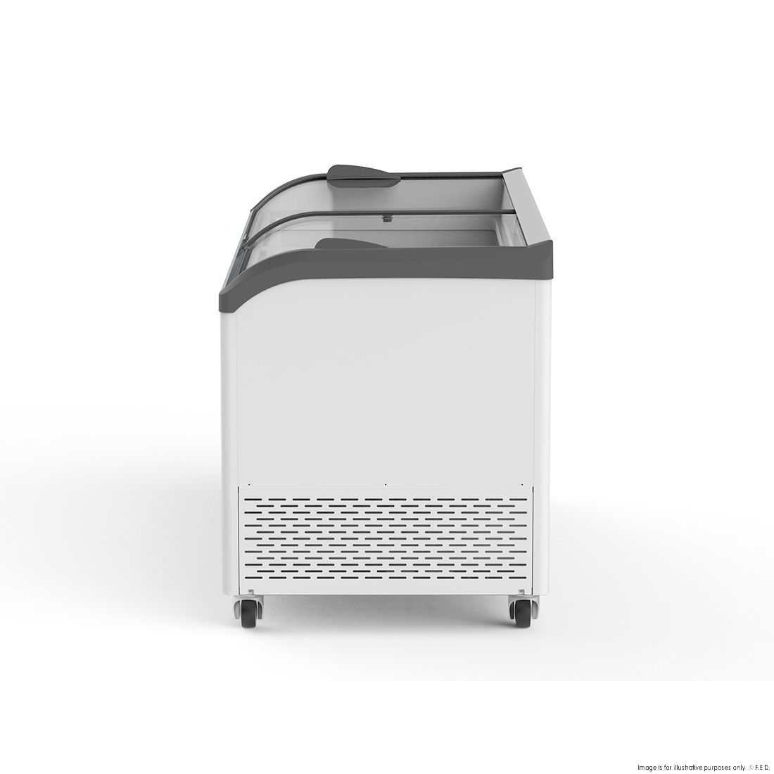 Thermaster Heavy Duty Supermarket Glass Sliding Lid Freezers 576L - SD-576K