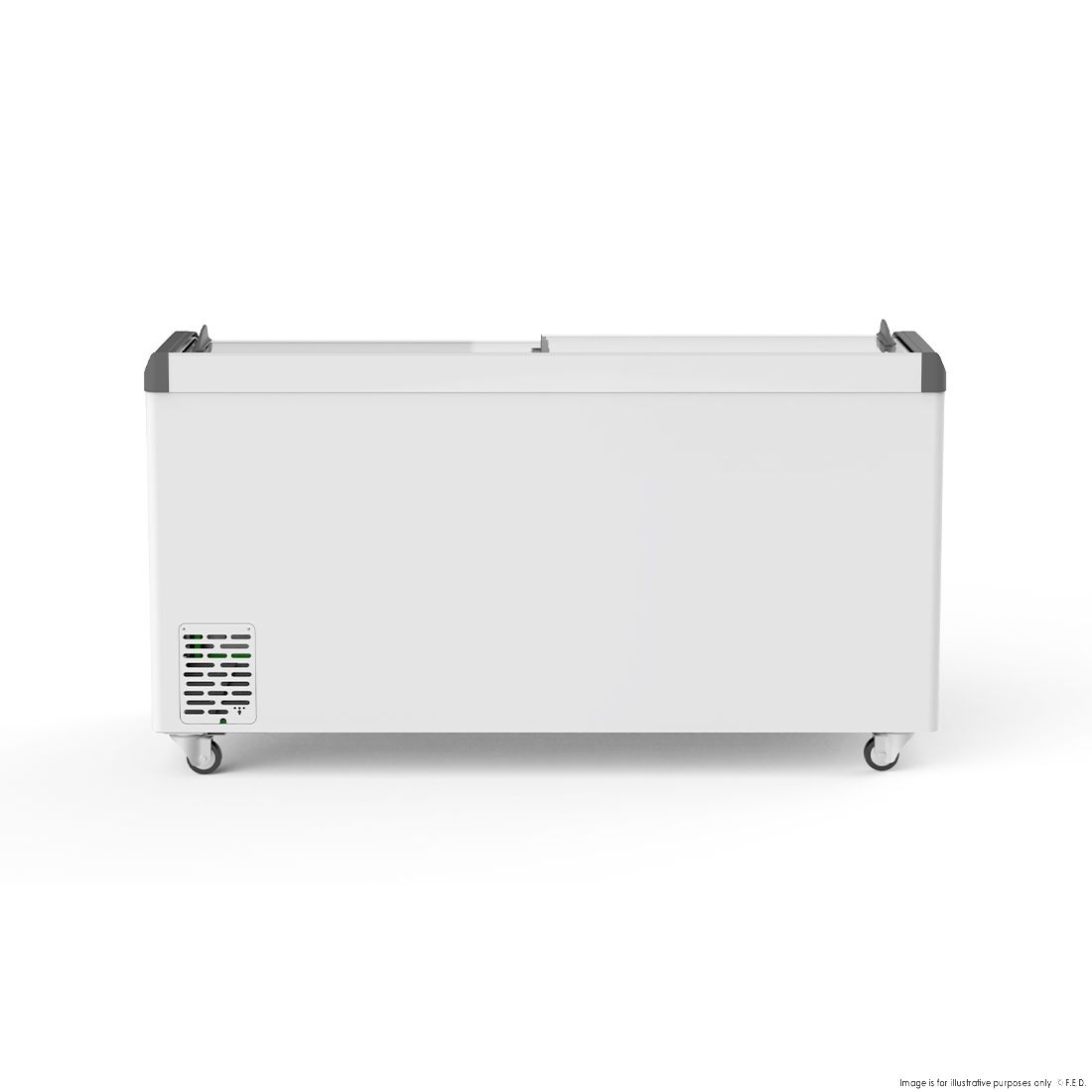 Thermaster Heavy Duty Supermarket Glass Sliding Lid Freezers 576L - SD-576K