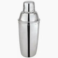 SS Cocktail Shaker 3 Pc Deluxe 12 Oz 360ML