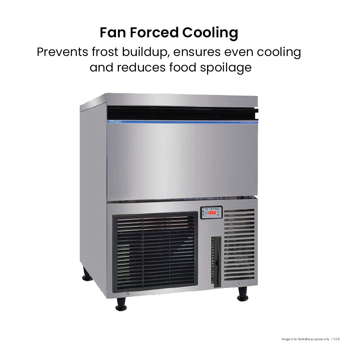 Blizzard Premium Under-Counter Ice Maker Large Cube Ice – SN-200P