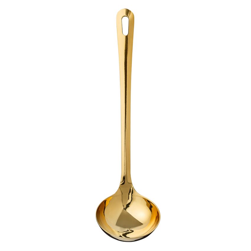 Commercial Heavy Duty SOUP Ladle Large - Gold 1pc