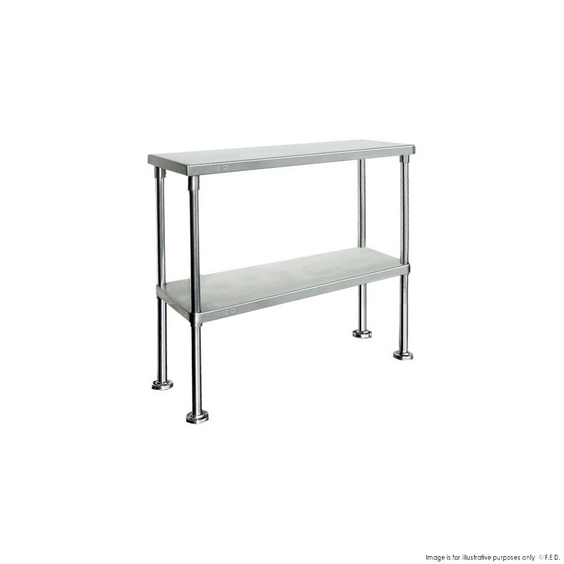 2 Tier Overshelf for Workbench 1200x300x750mm