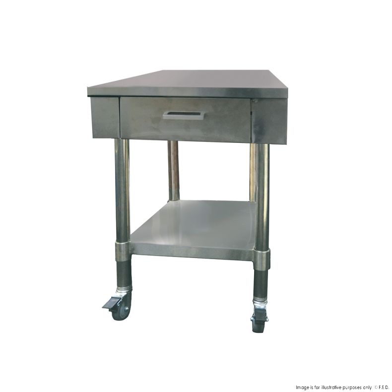 Workbench with 1 Drawer and Under shelf 610x775x500mm