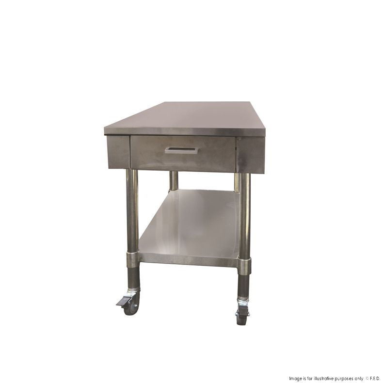 Workbench with 1 Drawer and Under shelf 610x850x500mm