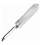 Stainless Steel swivel peeler Plain 1pc