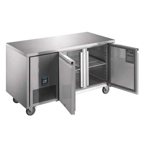 Polar U series Premium 2 Door Counter Refrigerator