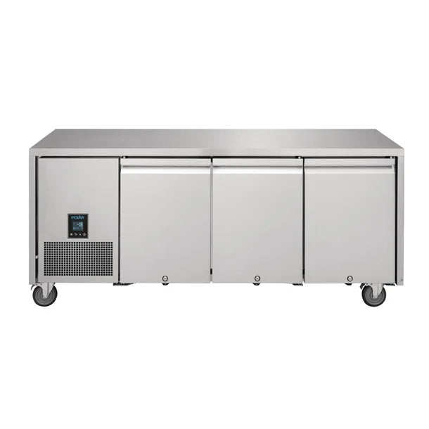 Polar U series Premium 3 Door Counter Freezer