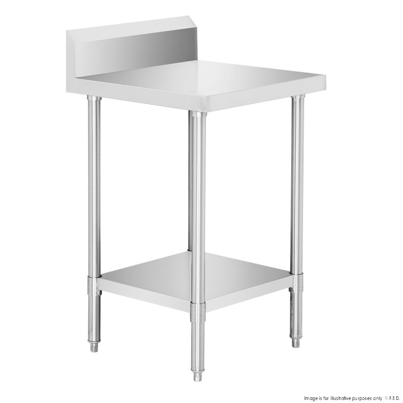 Workbench with Undershelf and Splashback 600x600x900mm