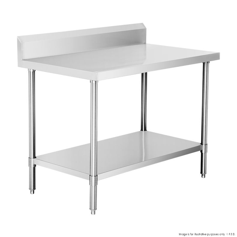 Workbench with Undershelf and Splashback 1200x700x900mm