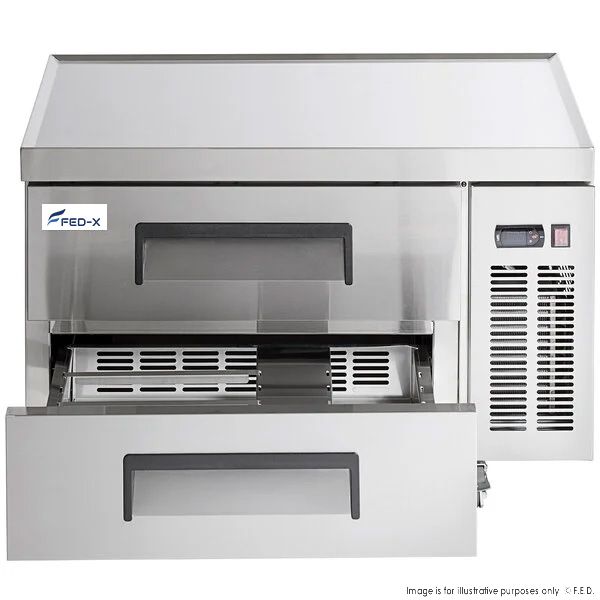 FED-X Chef Base Refrigerated Drawer Bench 184L - XCB-36