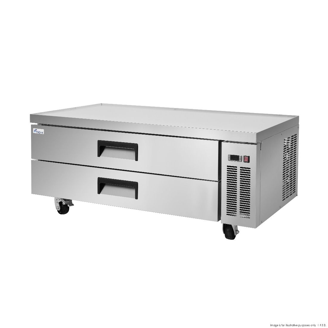 FED-X Chef Base Refrigeratied Drawer Bench 360L - XCB-60