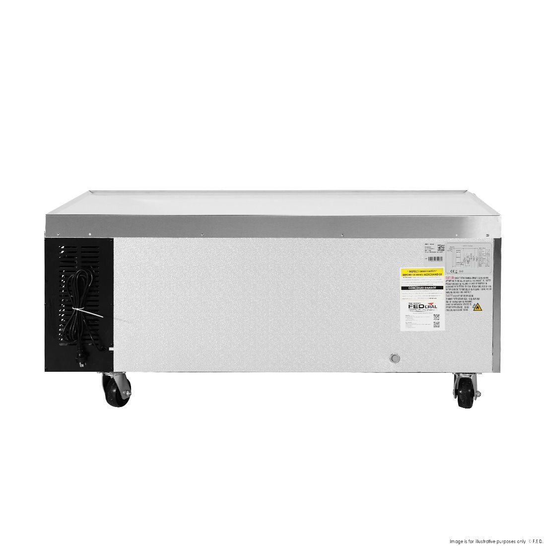 FED-X Chef Base Refrigeratied Drawer Bench 360L - XCB-60